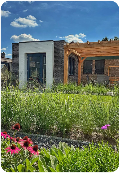 Woning met tuin — onderhoud en gevelwerk