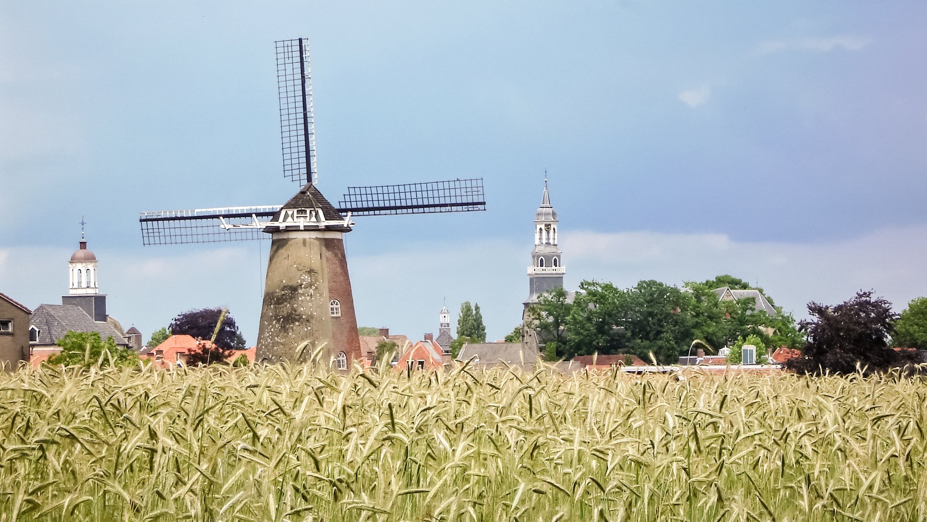 Old mill near Ootmarsum (The Netherlands)